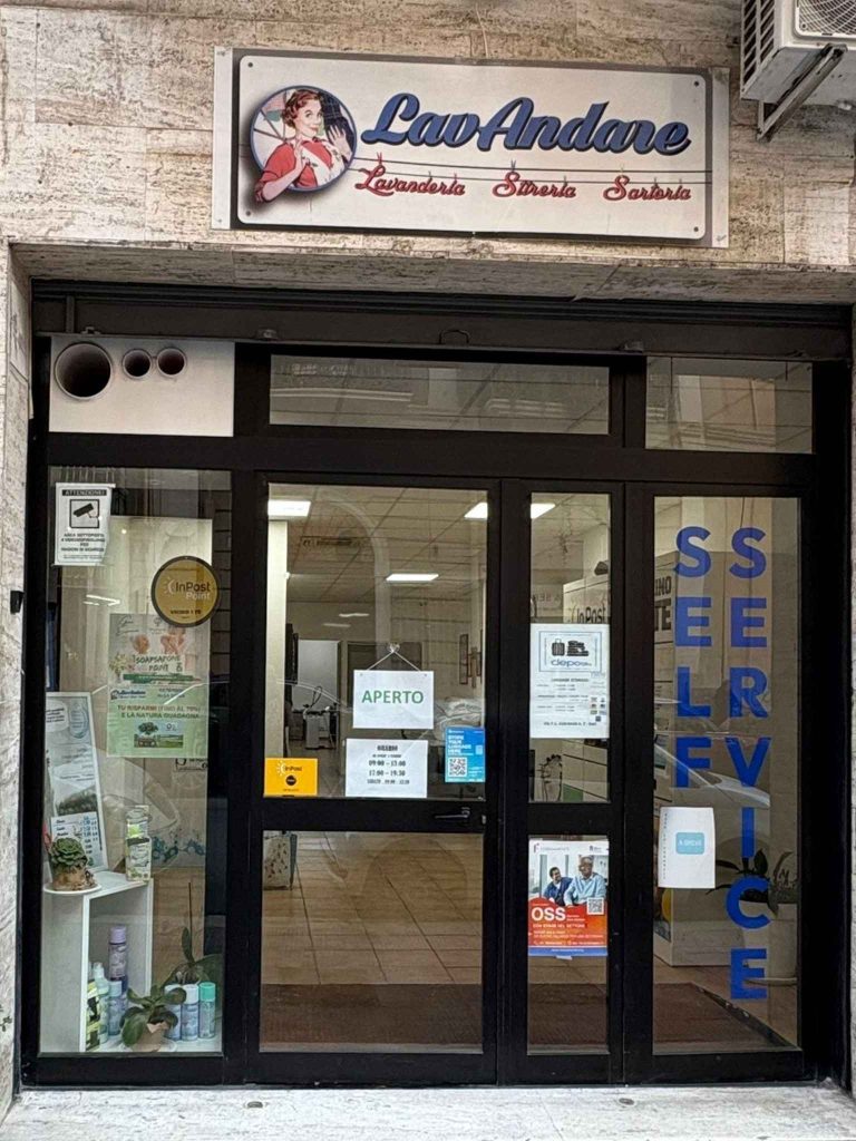 lavanderia ad acqua bari assistita